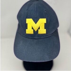 Navy Blue Cap with Yellow M Logo